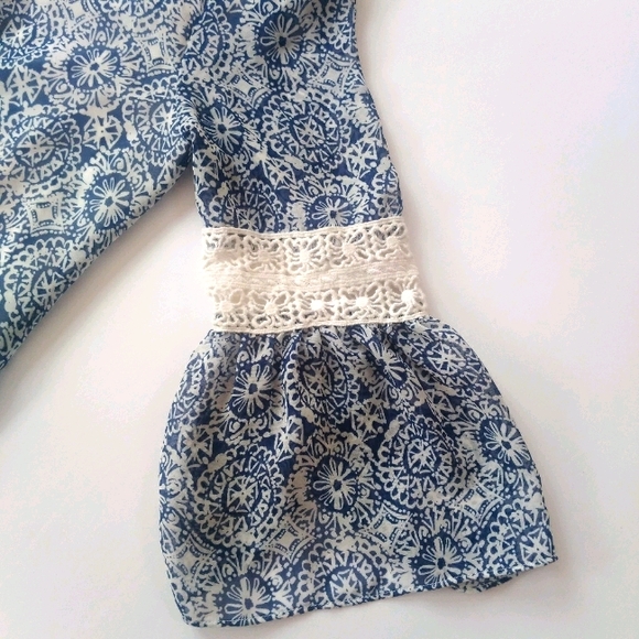 Amy Byer Girls V Neck Girls Dress - Picture 4 of 10